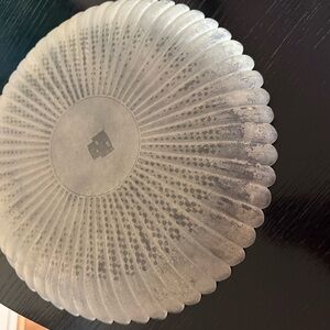 Silver Decorative Plate